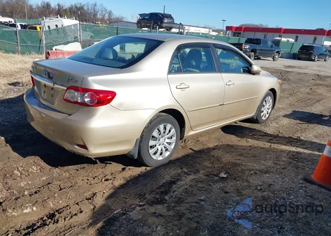 2012 Toyota Corolla Le from USA, damaged, VIN 5YFBU4EE0CP043594